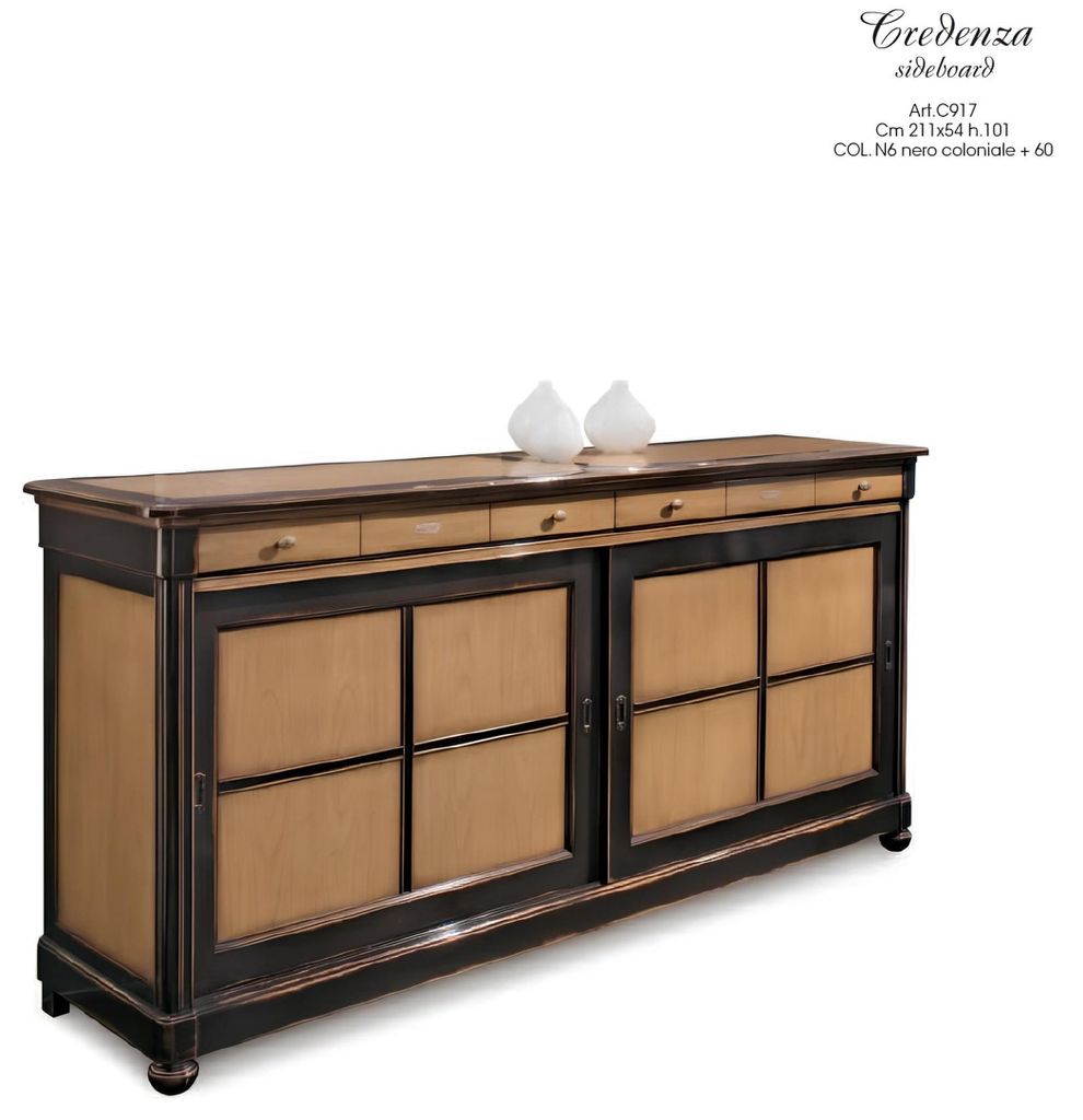 Kommode Wohnzimmer Kommode Schubladen Holz Sideboard Schrank Schränke Massiv Neu