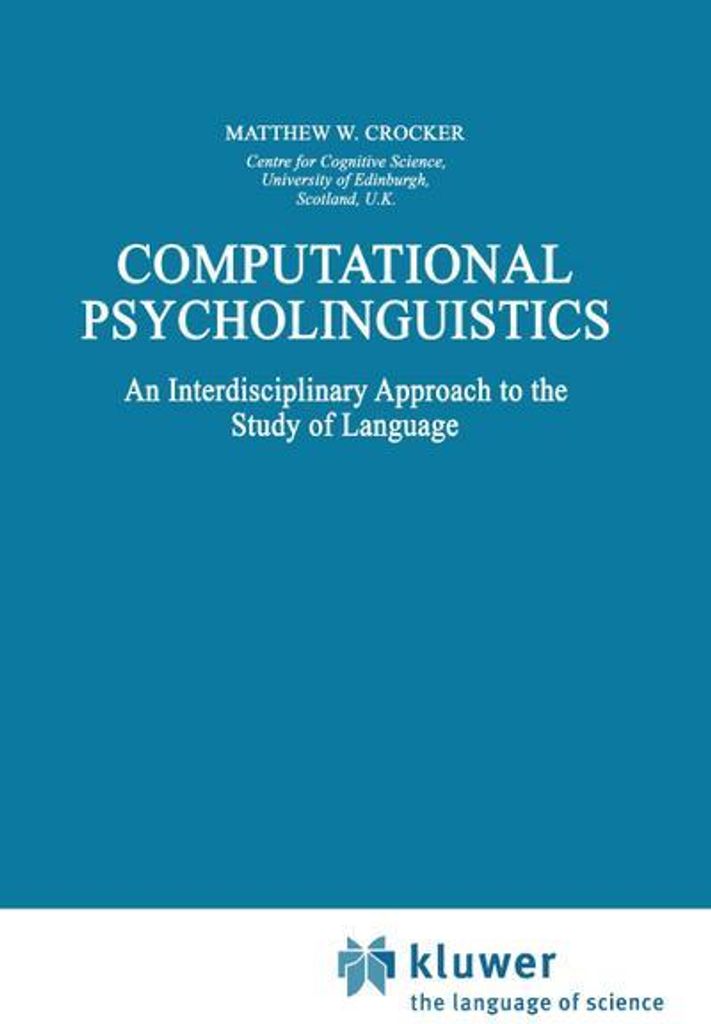 Computational Psycholinguistics