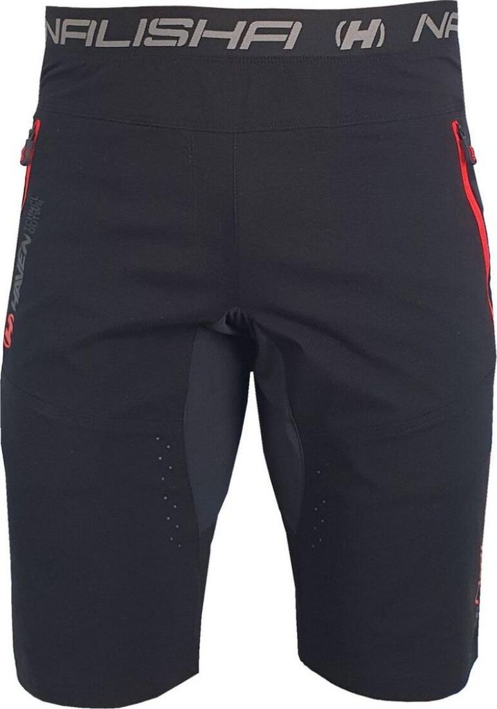 HAVEN Fahrradshorts ohne Träger - NALISHA SLIMFIT - Schwarz/Rot M