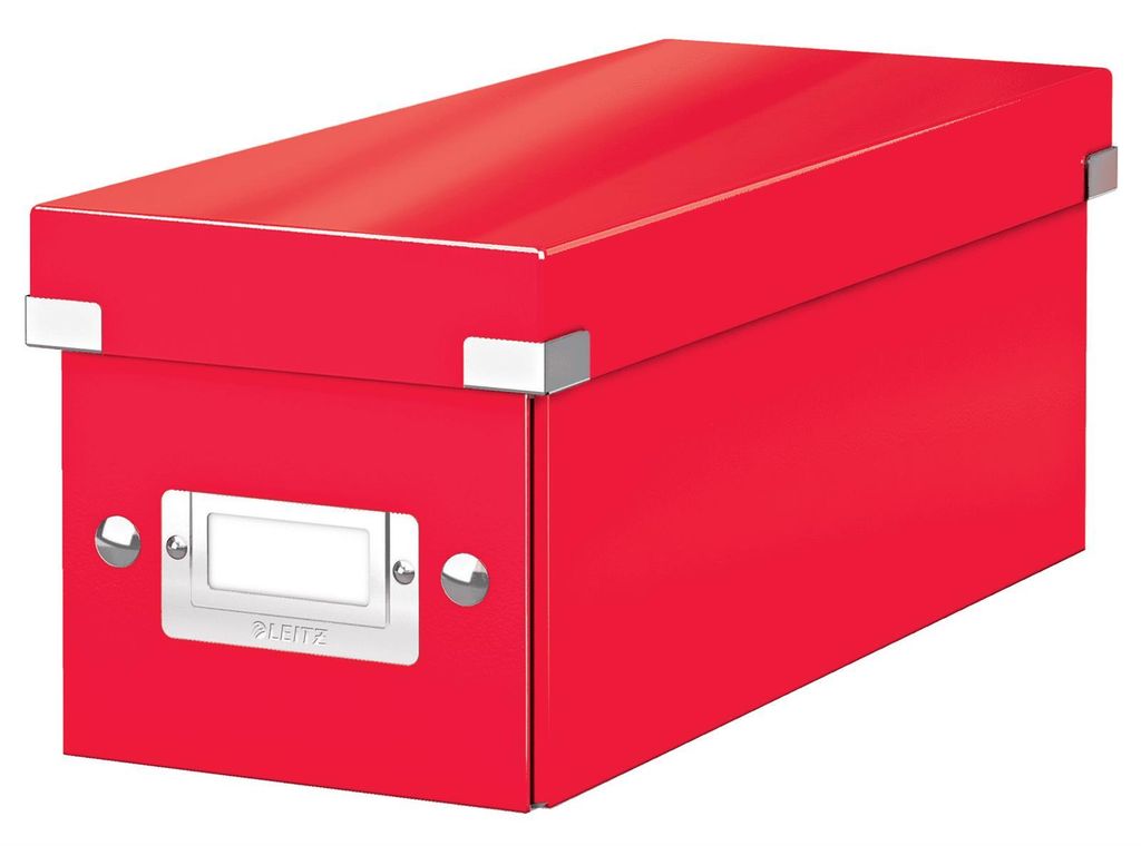 LEITZ CD-Ablagebox Click & Store WOW rot