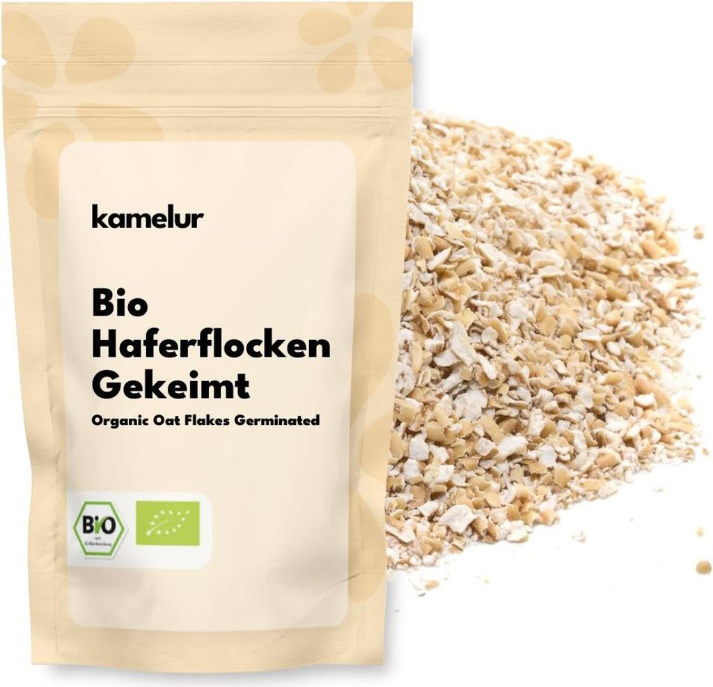 Kamelur® Bio Haferflocken gekeimt 1 kg Produktbild 
