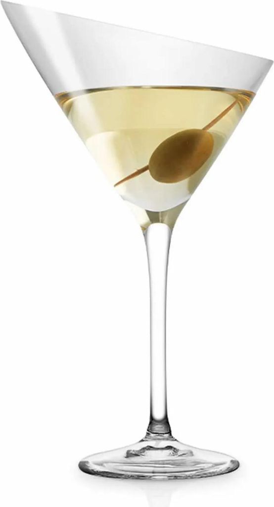 Eva Solo Drinkglas Martini, Martiniglas, Martinischale, Cocktailschale, Cocktailglas, Glas, Transparent, 180 ml, 821303