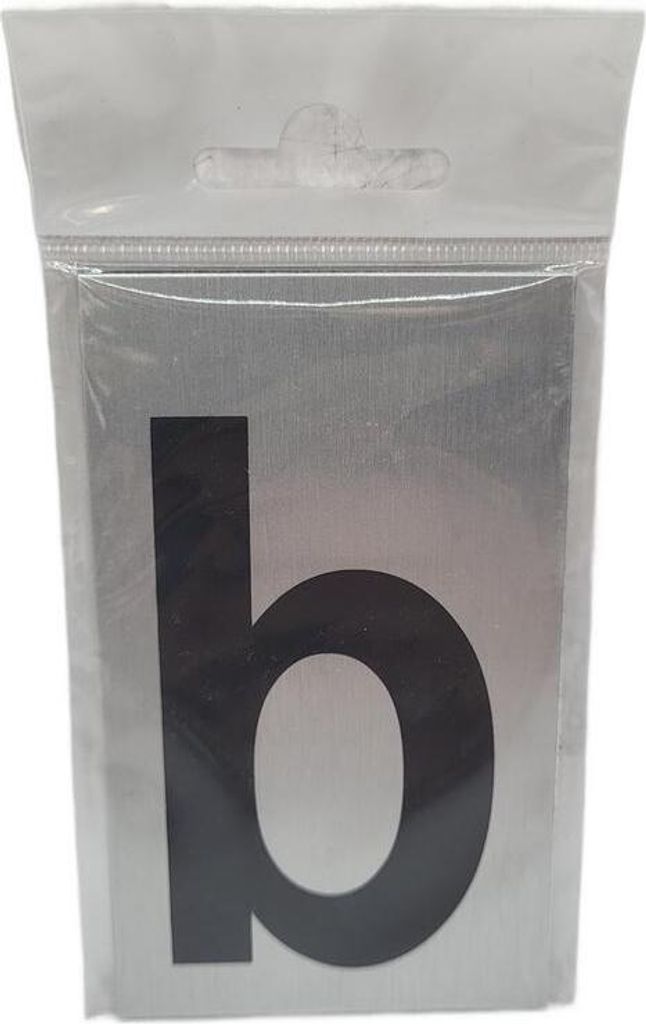 Aluminium Türschild " b " 100x60mm