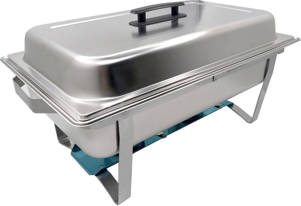 Herzberg HG-8022-1: 9-Quart-Edelstahl Chafing Dish - 1 Behälter