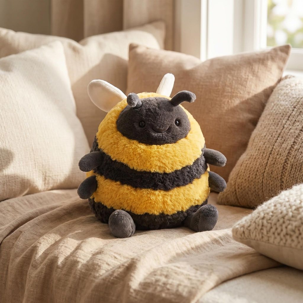 Biene Plüschtier Kuscheltier superweich Kinder Geschenk Produktbild 