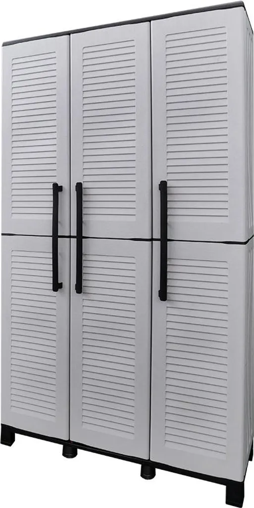 Armoire Haute Art Plast Grise : Gagnez de la Place avec le Porte-balais
