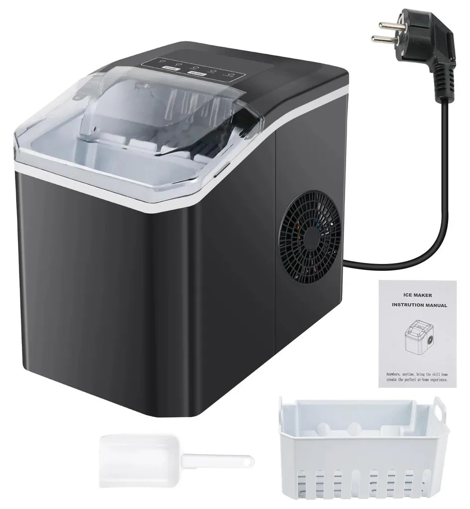 Machine à glaçons pour maison et bar - Appareil portable 12kg par jour