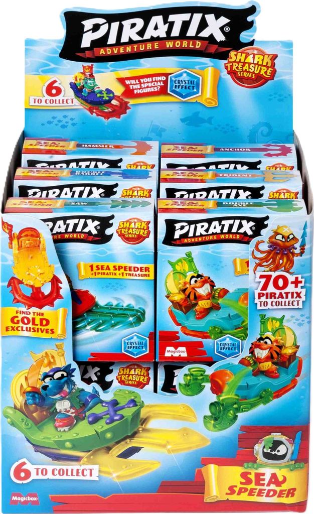 Piratix Shark Treasure Sea Speeder 1szt.(figurka)