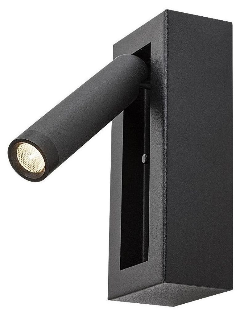 Rabalux 71285 Nachttischlampen Gello LED 4 Metall Kunststoff schwarz