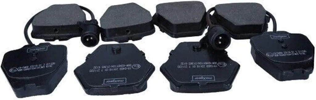 Jeu de plaquettes de frein à disque arrière MAXGEAR 19-0409 série 4D