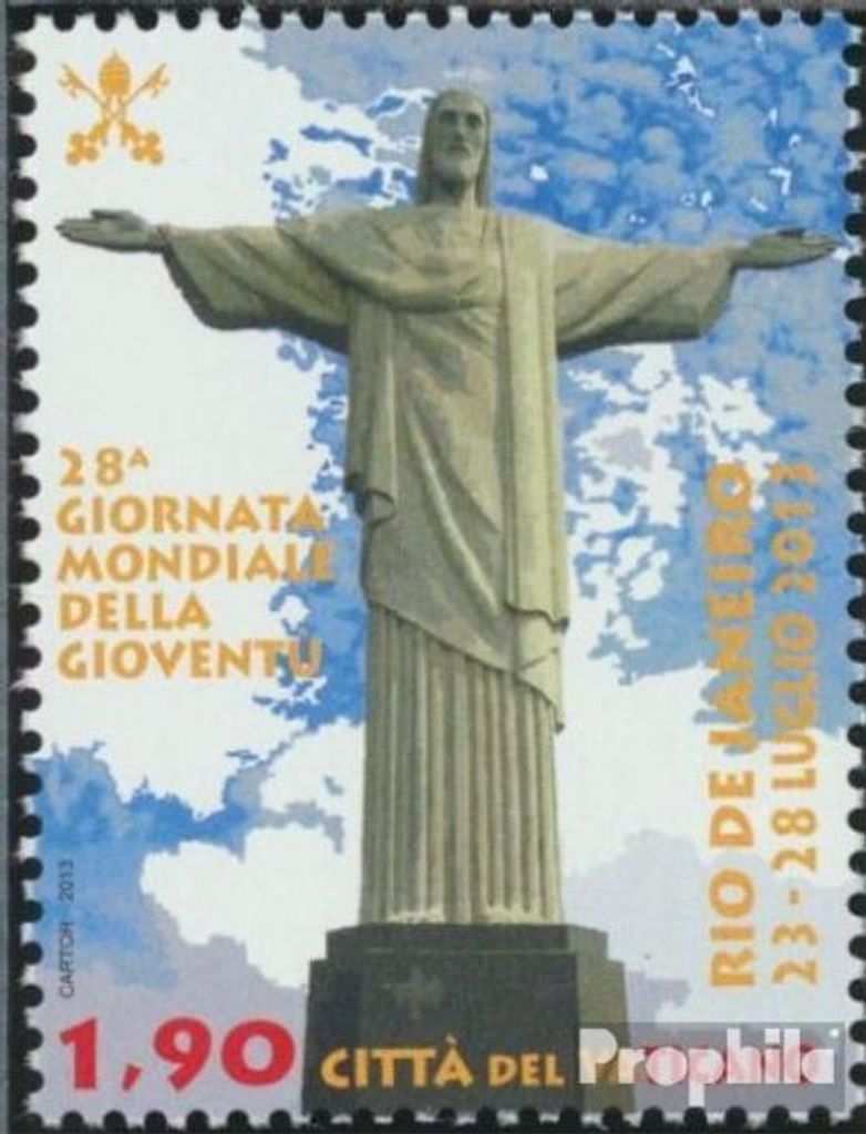 Briefmarken Vatikanstadt 2013 Mi 1771 (kompl.Ausg.) postfrisch Rio