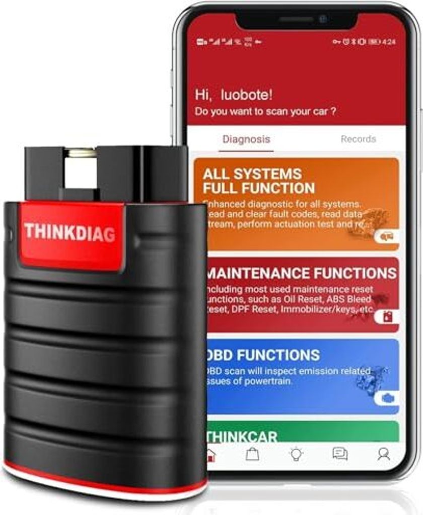 ThinkCar Thinkdiag OBD2 Diagnose -Gerät, Produktbild 