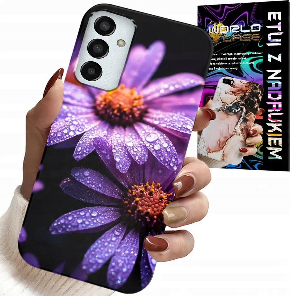 Fall Für Samsung Galaxy M13 4G - Rosa Gänseblümchen Blumen Abdeckung Fall