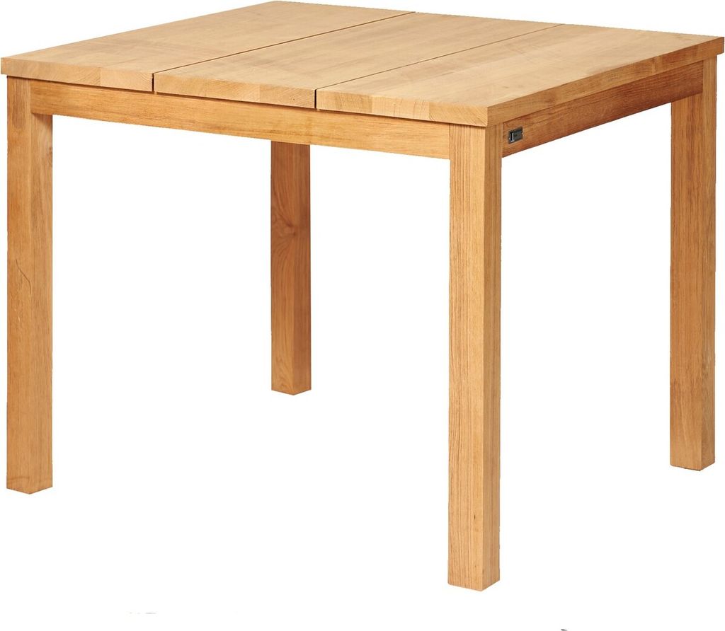 Floris Tisch 91x91 cm aus Teakholz Natur