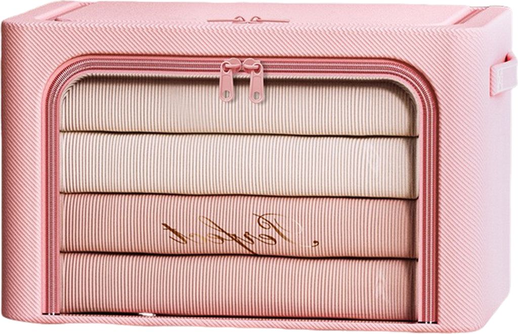 Quilt-Aufbewahrungstasche mit transparentem Fenster, Reißverschluss, Griff-Design, wasserdicht, große Aufbewahrungstasche für Bettdecken und Kle...