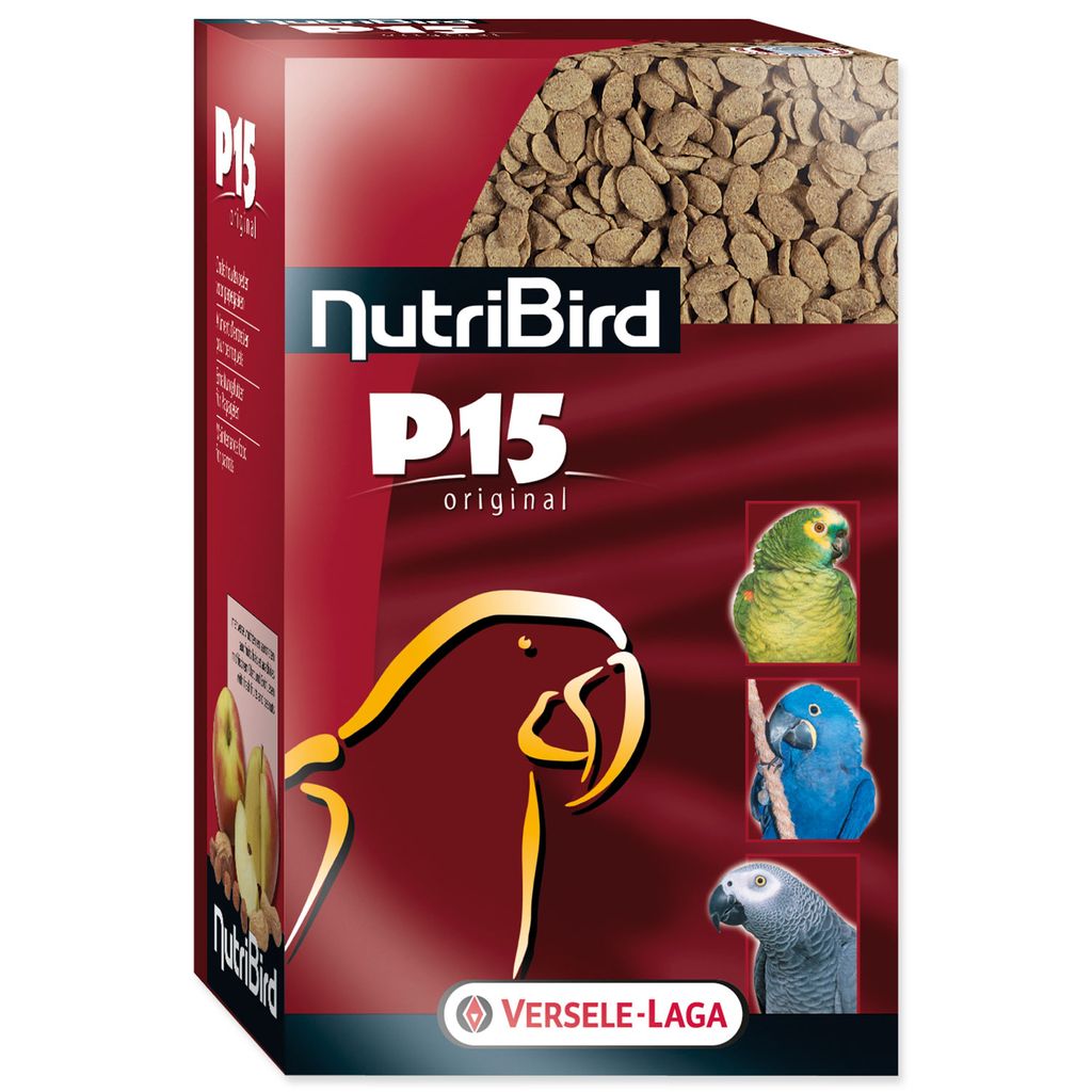 Nutri Bird P15 Original pro velké papoušky 1 kg Obrázek produktu 
