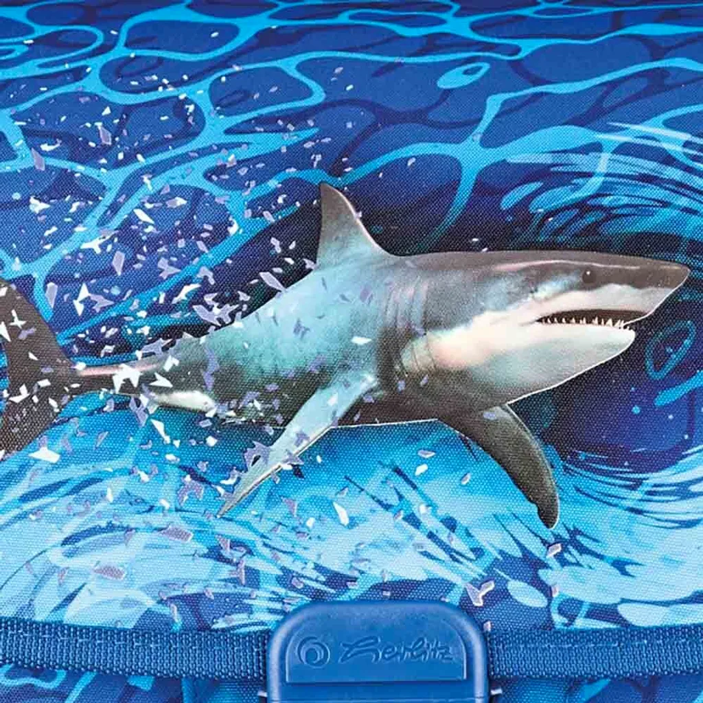 Cartable ergonomique Herlitz Loop Plus Blue Shark contre le mal de dos - 7