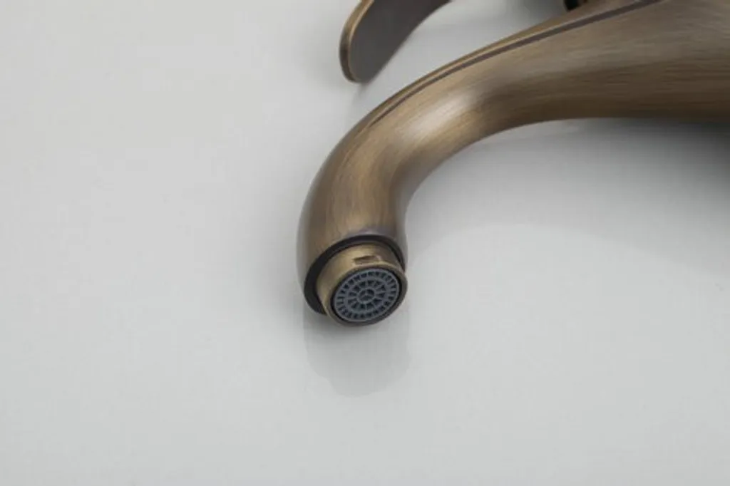 Offerta Miscelatore Lavabo KRAN PROTOGENA LAUFERI Ottone Spazzolato - 5
