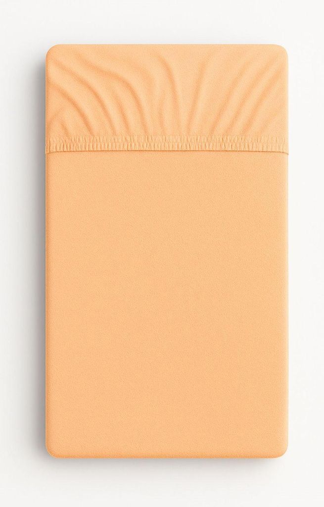 Ecklaken aus Frotteestoff 120 x 60 cm – Bettlaken für Kinderbett – weich und sicher für Babys