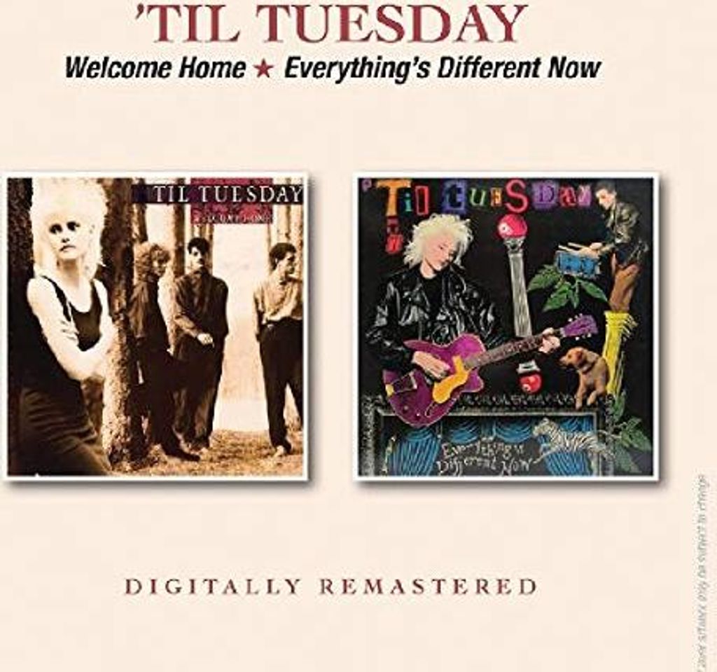 til Tuesday - Welcome Home/Everything's Different Now CD