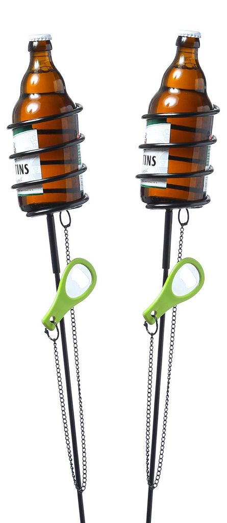 Flaschenhalter 2er Set - Spiralhalter für Gläser, Getränke, Produktbild 