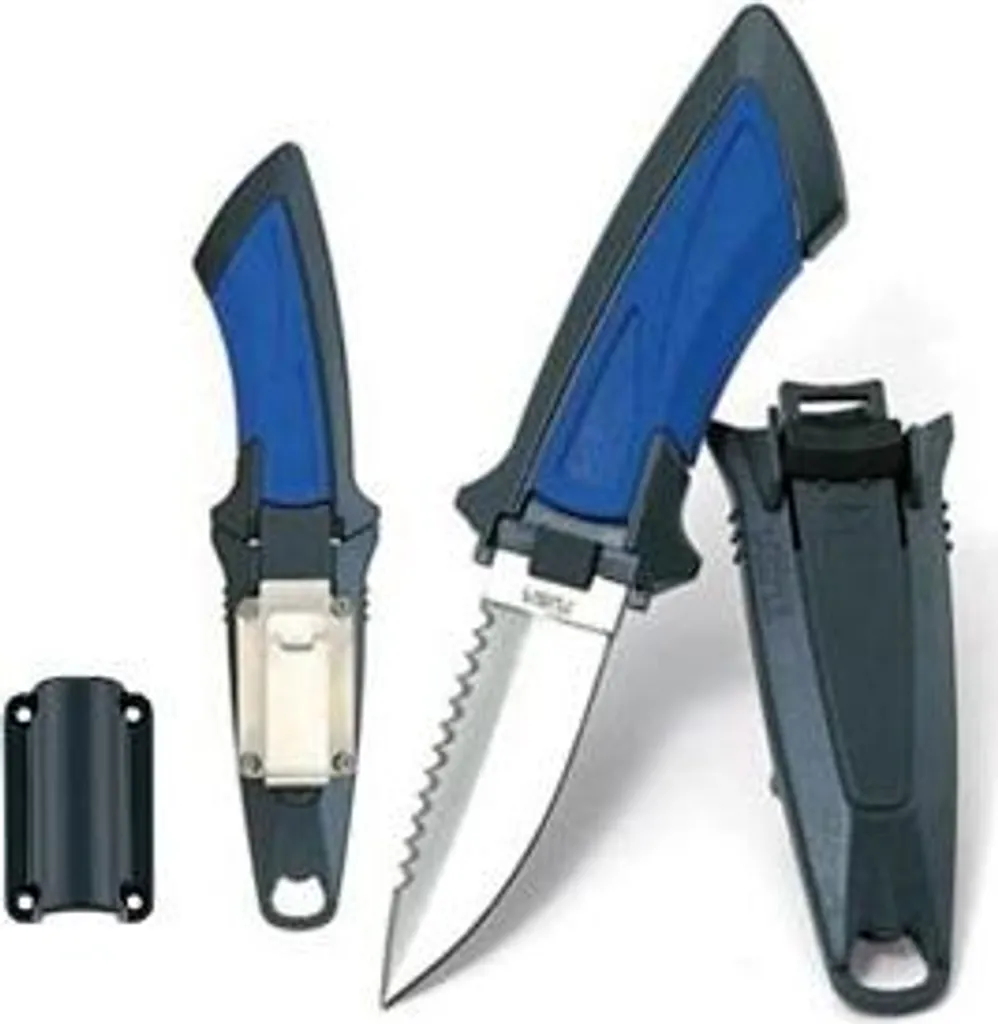 Couteau de plongée compact FK-10 TUSA anti-corrosion pour gilet