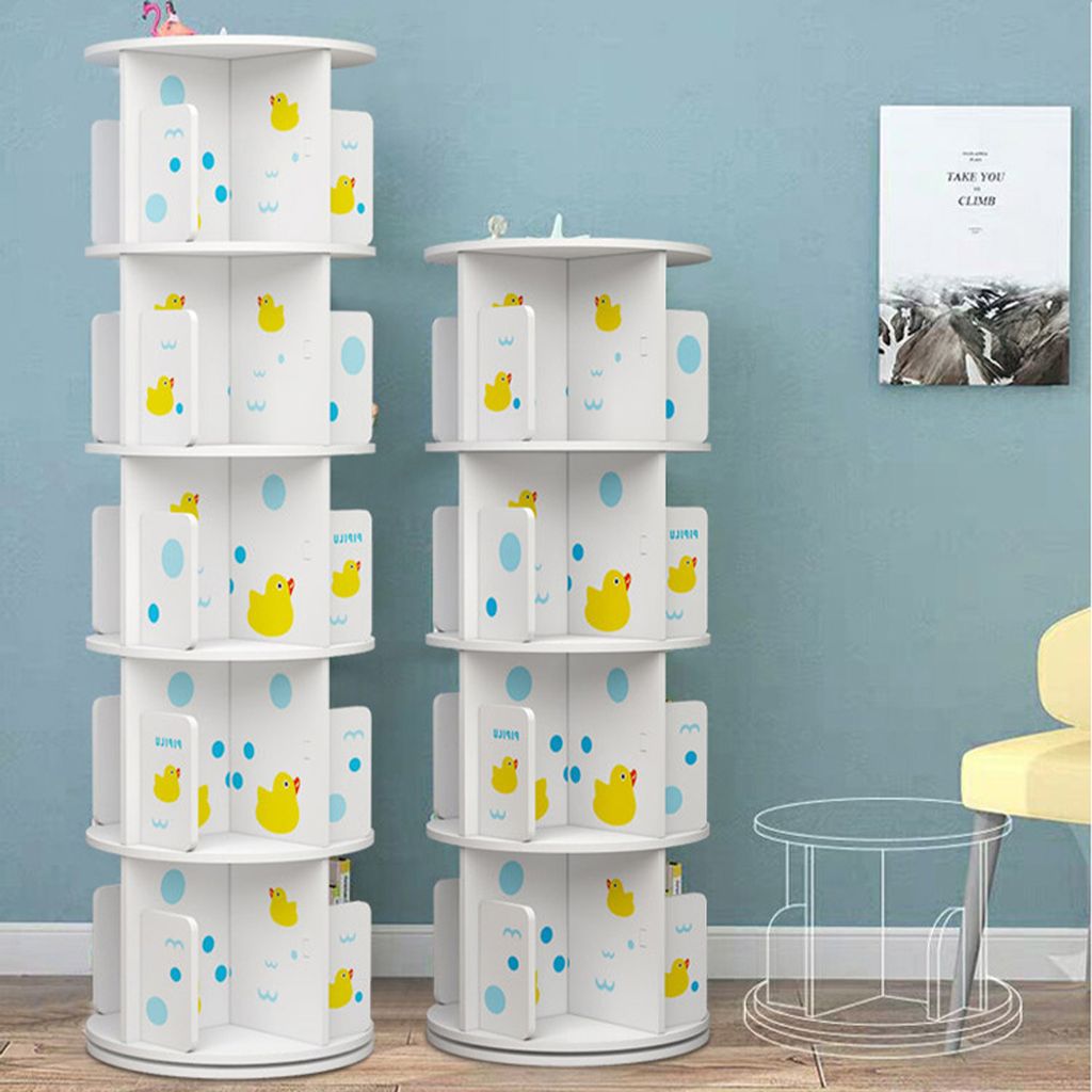 360Home Regal Kinderbuchregal 360° drehbar bodenstehendes Produktbild 6