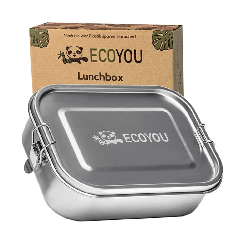 Lunch Box Acciaio Inox L Professionale per Trekking e Outdoor