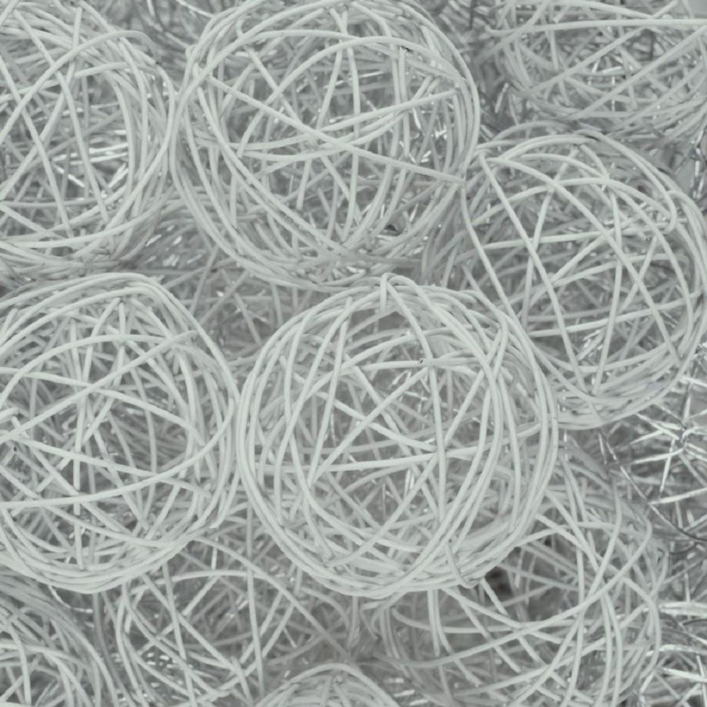 DRAHT-BÄLLE 30mm, 3cm/10 Stück WEISS Produktbild 