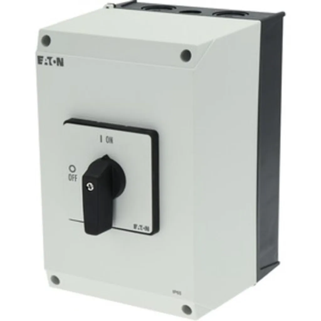 Commutateur de puissance Eaton 63A pour commande machine 90° Noir