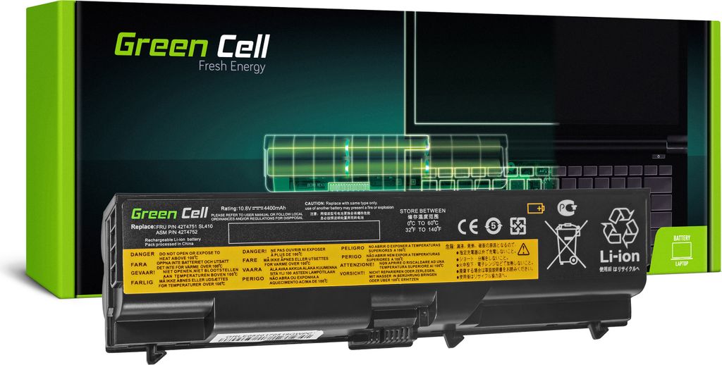 Green Cell Laptop Akku Lenovo 42T4795 42T4235 42T4791 Produktbild 