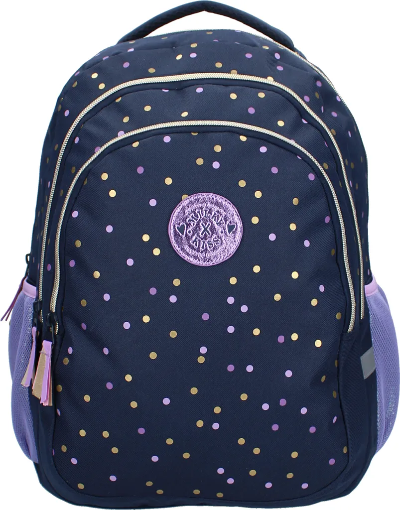 Sac à dos Milky Kiss Dotted Delight Bleu à Pois pour Enfant One Size