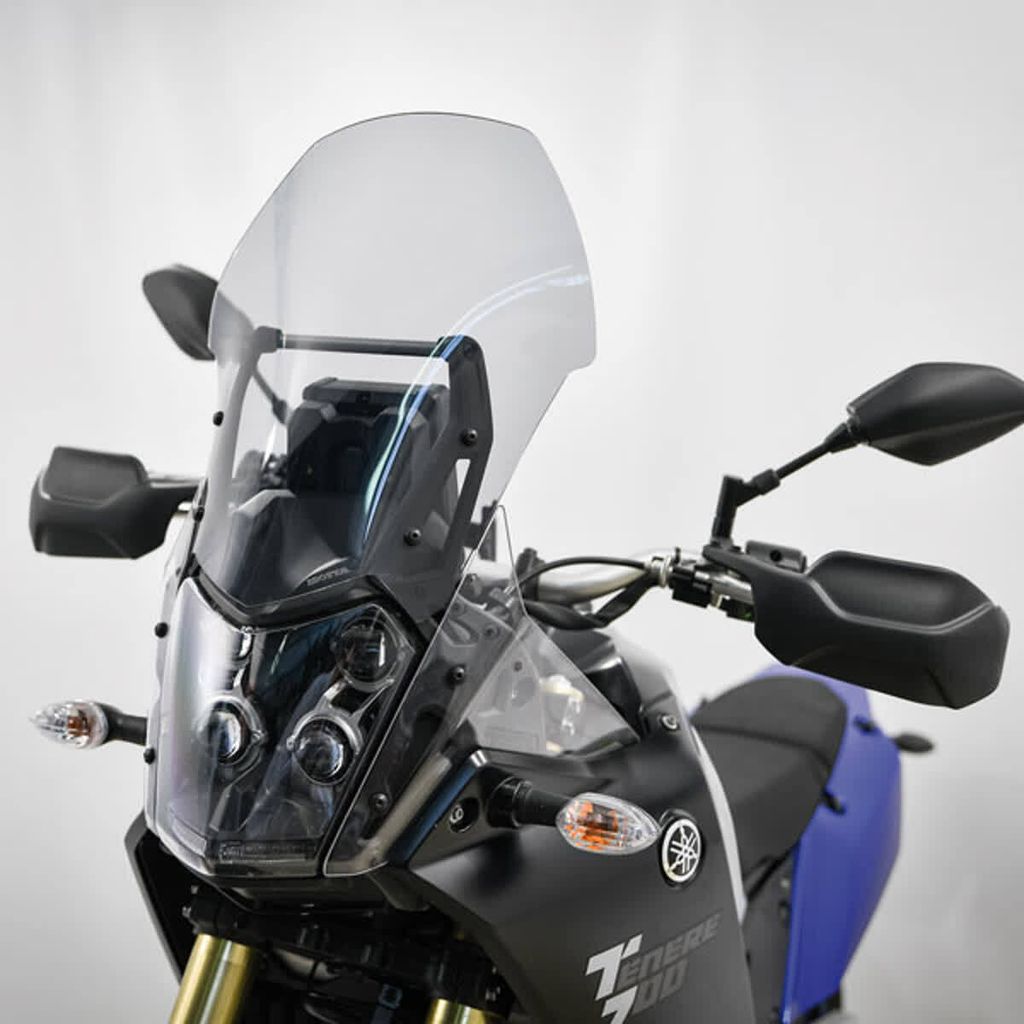 ISOTTA klare Rauch-Hochscheibe 410x365x4mm für Yamaha Produktbild 