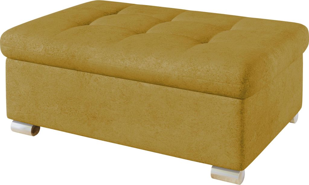 MIRJAN24 Polsterhocker Niko Groß, Stilvoll Sitzhocker vom Hersteller, Moderne Hocker (Farbe: Zoya 13)