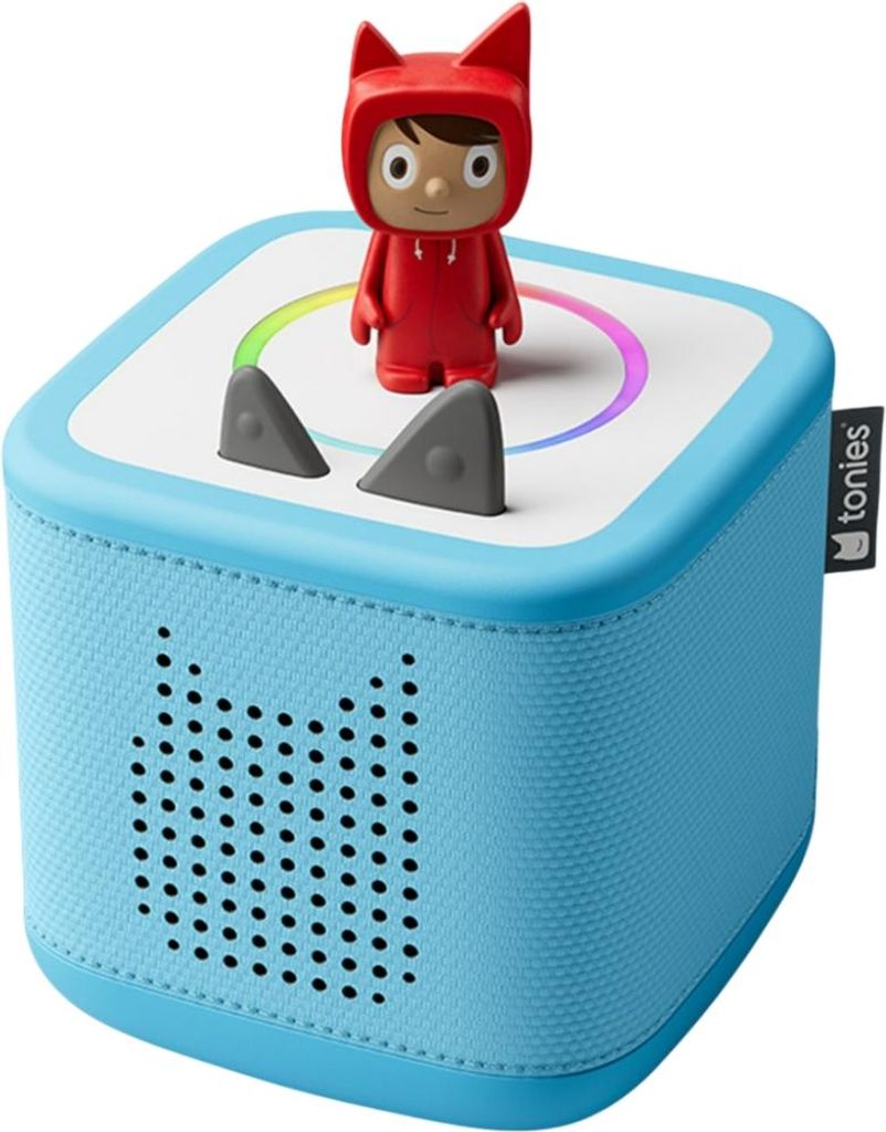 Tonies Toniebox 2 Himmelblau Starter Set Kreativ-Tonie Rot [DACH]