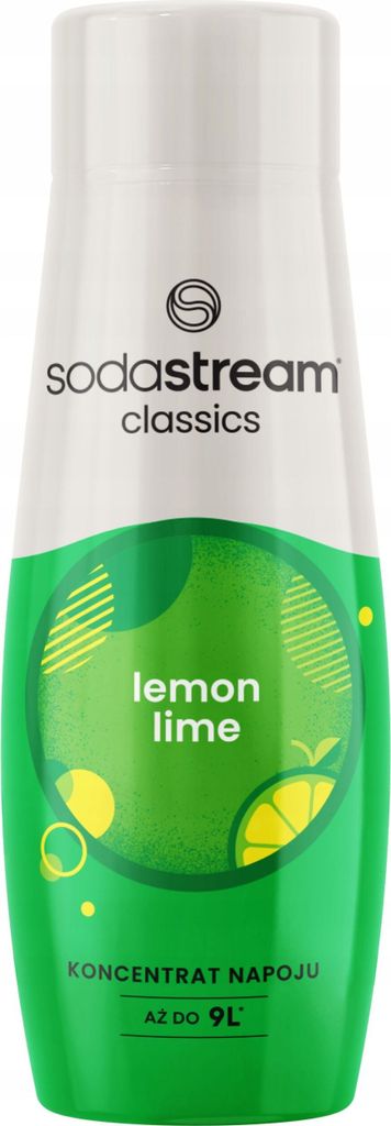 Sciroppo per bevande SodaStream al gusto di limone e lime: Immagine del prodotto 