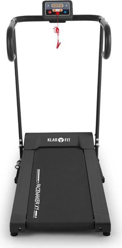 Tapis de course compact noir 10km/h : Pacemaker X1 pliable