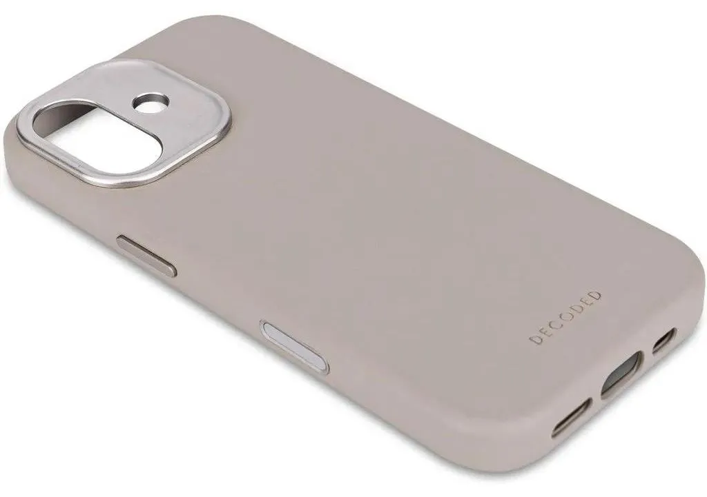 Étui iPhone 17 MagSafe en Cuir Véritable - Finition Artisanale Solid Clay - 6