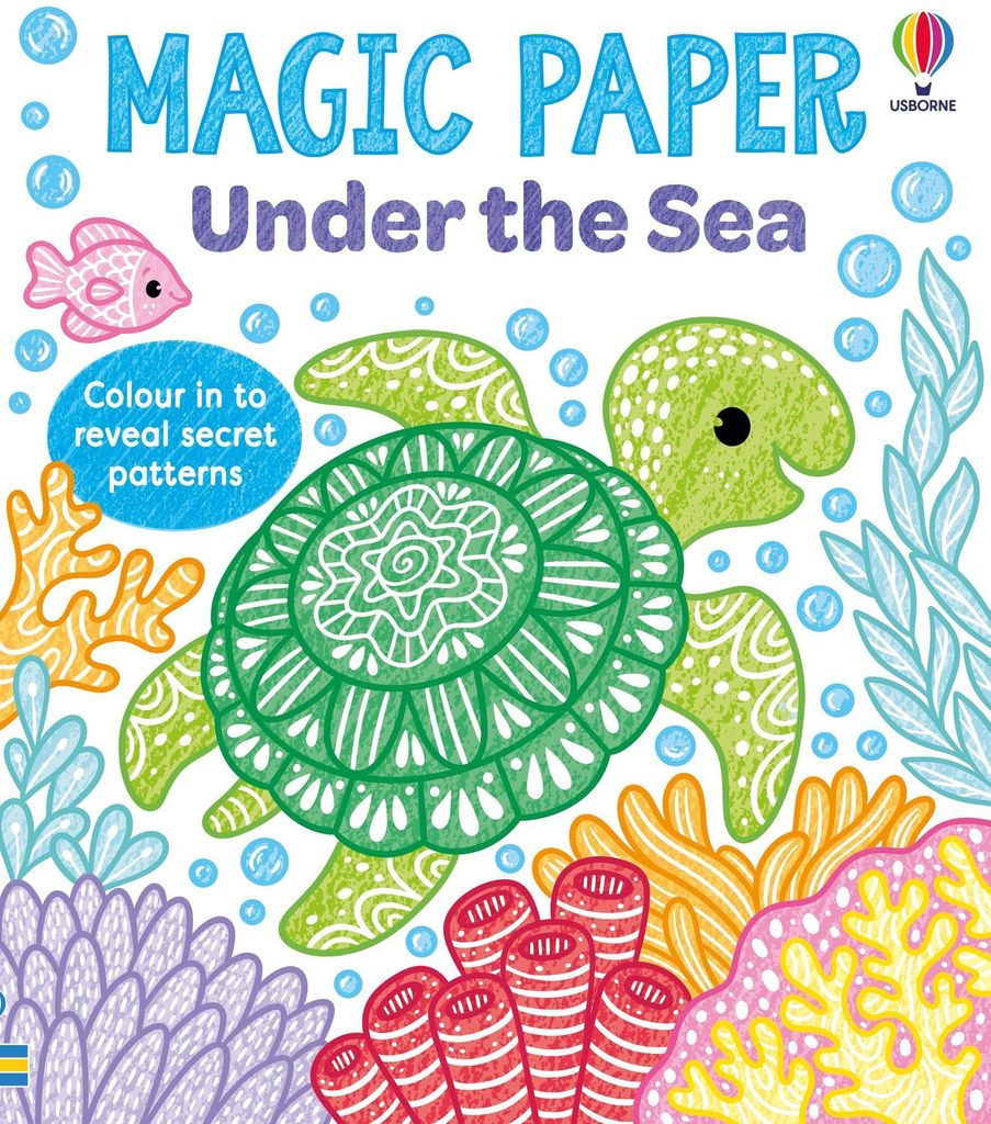Usborne Publishing Magic Paper Under the Sea, 32 Seiten