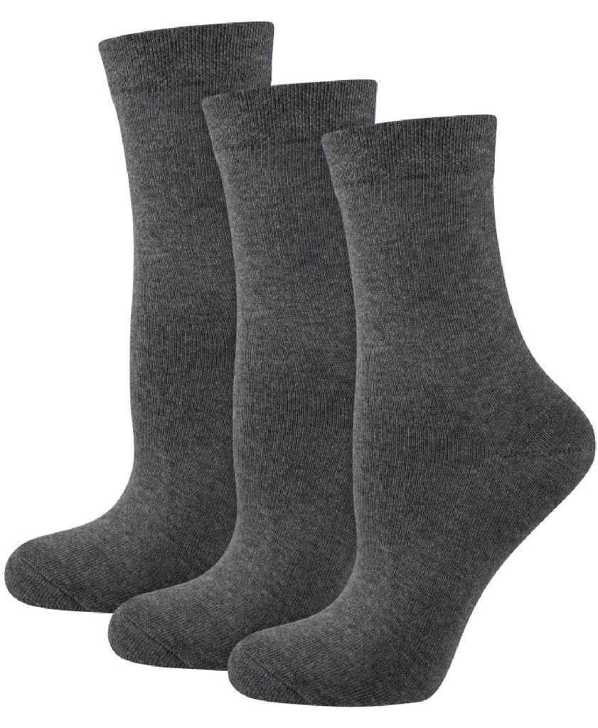 Solo le calze da 3, unisex, in cotone, traspiranti, con Immagine del prodotto 