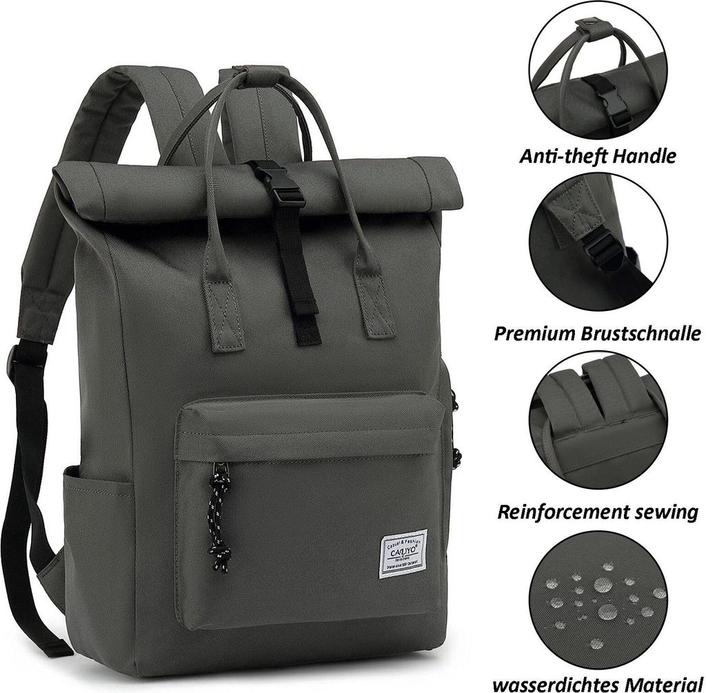 Mofut Rucksack, Rucksack Laptop Tasche 15,6 Zoll, Rucksack Produktbild 6