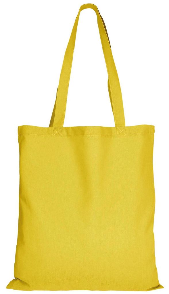 10er Pack Baumwolltasche - 28 Farben | mit Zwei Langen Produktbild 