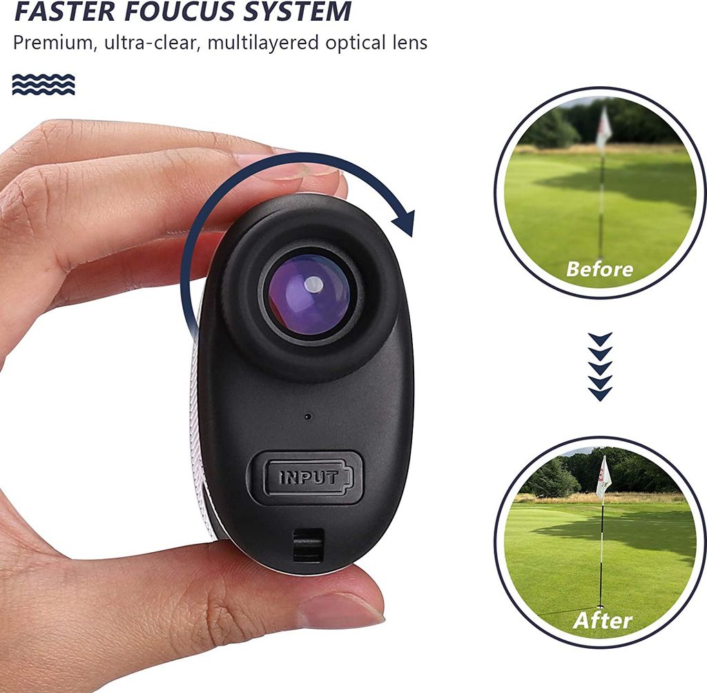 TACKLIFE Golf Laser-Entfernungsmesser für Golf und Jagd Produktbild 6
