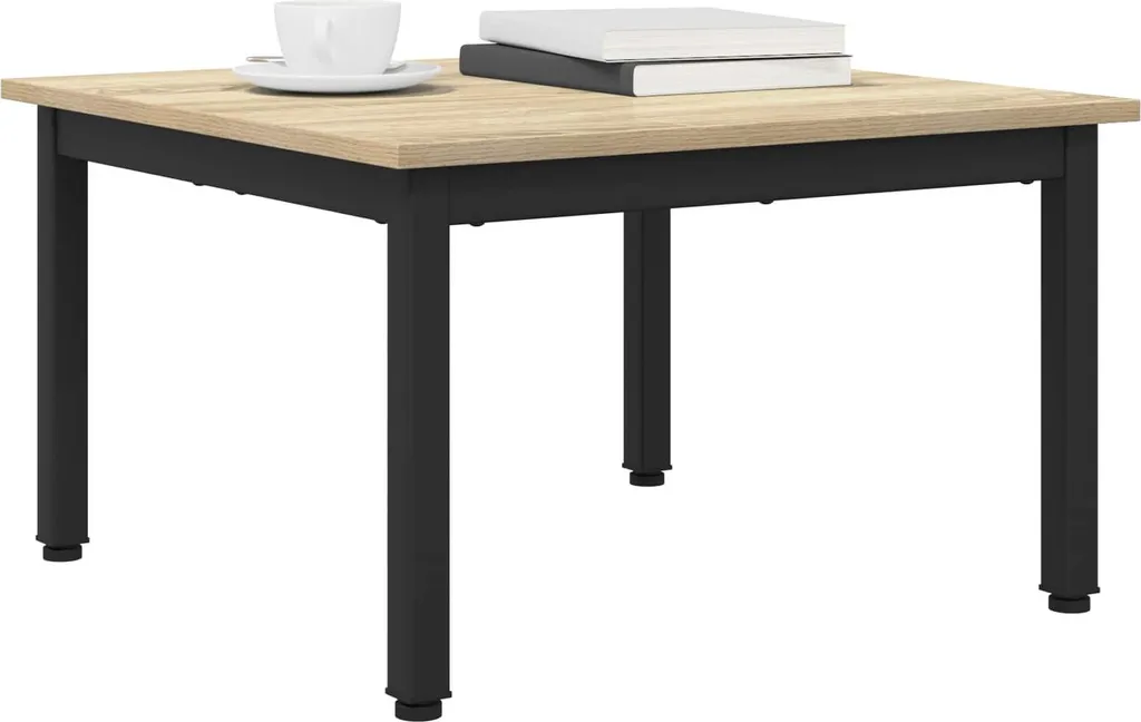 SYFAX™ Tavolino Sonoma 60 x 60 x 36 cm Materiale a base di legno