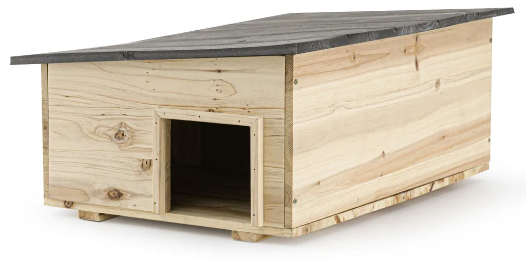 Moorland Maison pour Hérissons en Bois 54x38 cm - Abri Hivernage Nature
