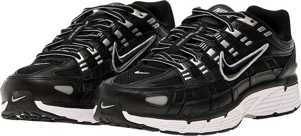 Nike P-6000 Herren Sneaker Schwarz-Silber-Weiß aus Produktbild 