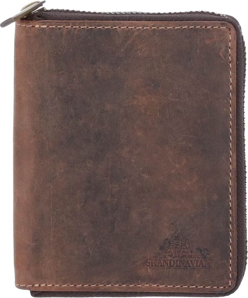 The Skandinavian Brand RFID Wallet Hunter Leather tan