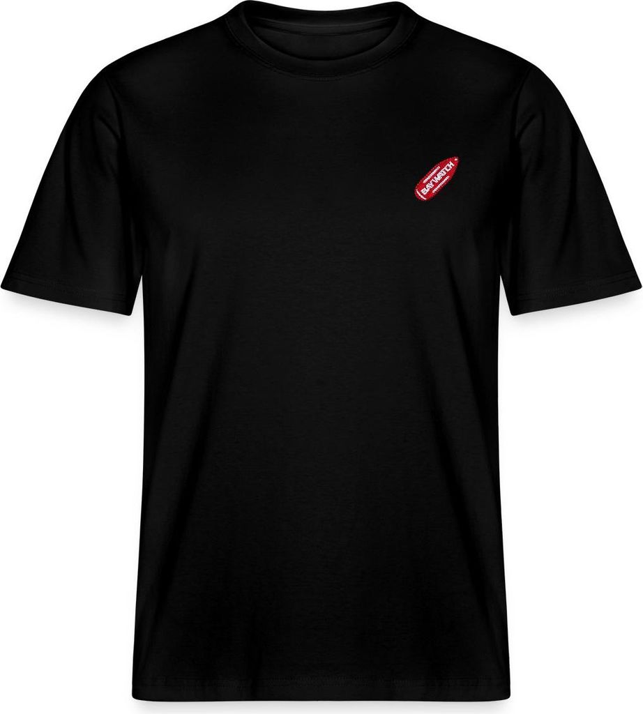 Spreadshirt Baywatch Logo Auf Boje Als Stick-Design Relaxed Fit Uni T-Shirt, XXL, Schwarz