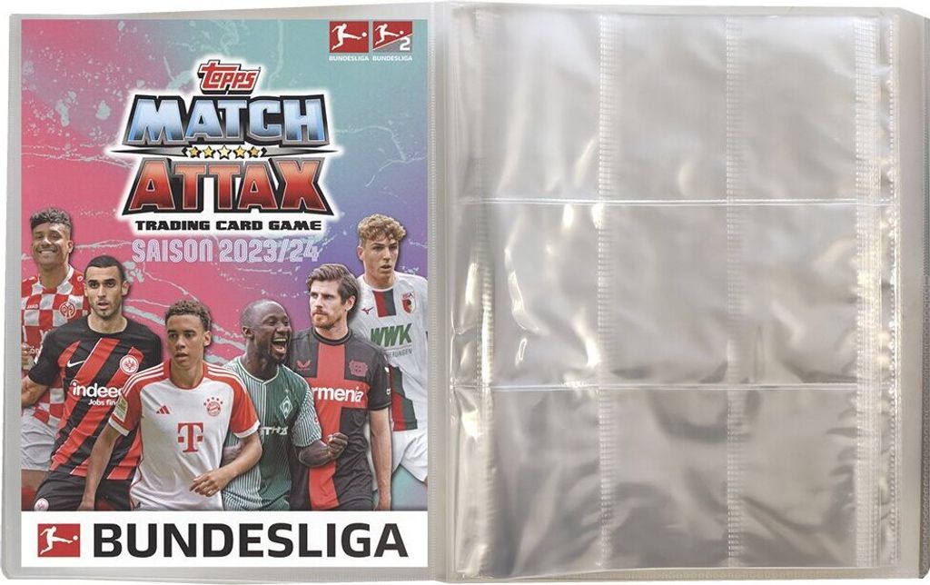 Topps Match Attax Bundesliga - 2023/24 - 1 Leere Sammelmappe