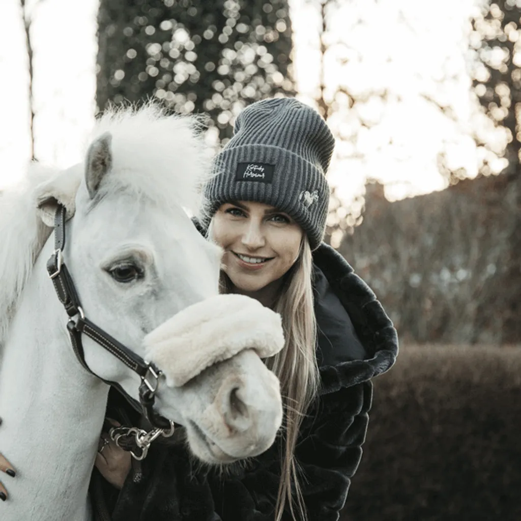 Évitez les Insectes : Bonnet Kentucky Sammy Grey pour Cheval Distrait